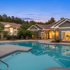 resort style pool with seating