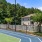 an outdoor running track