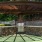 a gazebo with a grill
